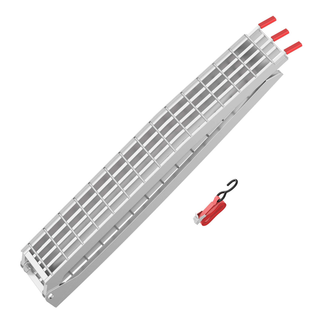Auffahrrampe Motorrad ATV Quad faltbar Aluminium Auffahrschiene Fahrrampe Laderampe 310cm