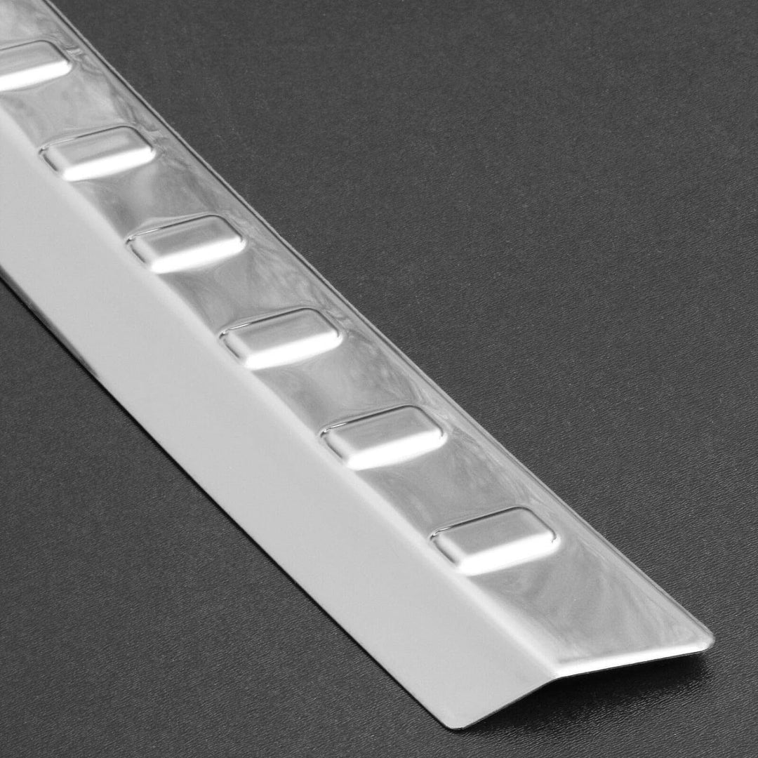 Recambo CT-LKS-0790 LADEKANTENSCHUTZ Edelstahl Chrom für Audi A6 C6 4F Avant 2005-2008 mit ABKANTUNG