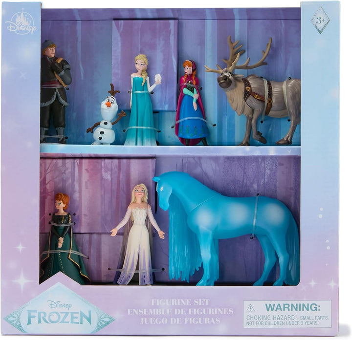 Disney Store Official - Die Eiskönigin - Völlig unverfroren - Spielzeugfigurenset - 8 Spielzeuge - M
