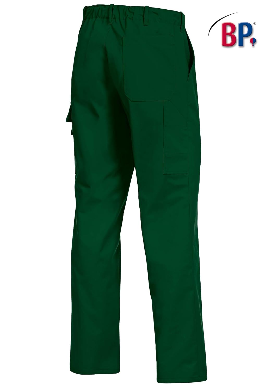 BP 1605-559-74-52l Arbeitshosen, mit elastischem Rückenteil, 245,00 g/m² Stoffmischung, mittelgrün,