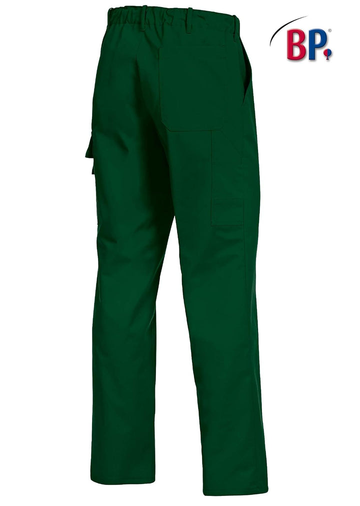 BP 1605-559-74-52l Arbeitshosen, mit elastischem Rückenteil, 245,00 g/m² Stoffmischung, mittelgrün,