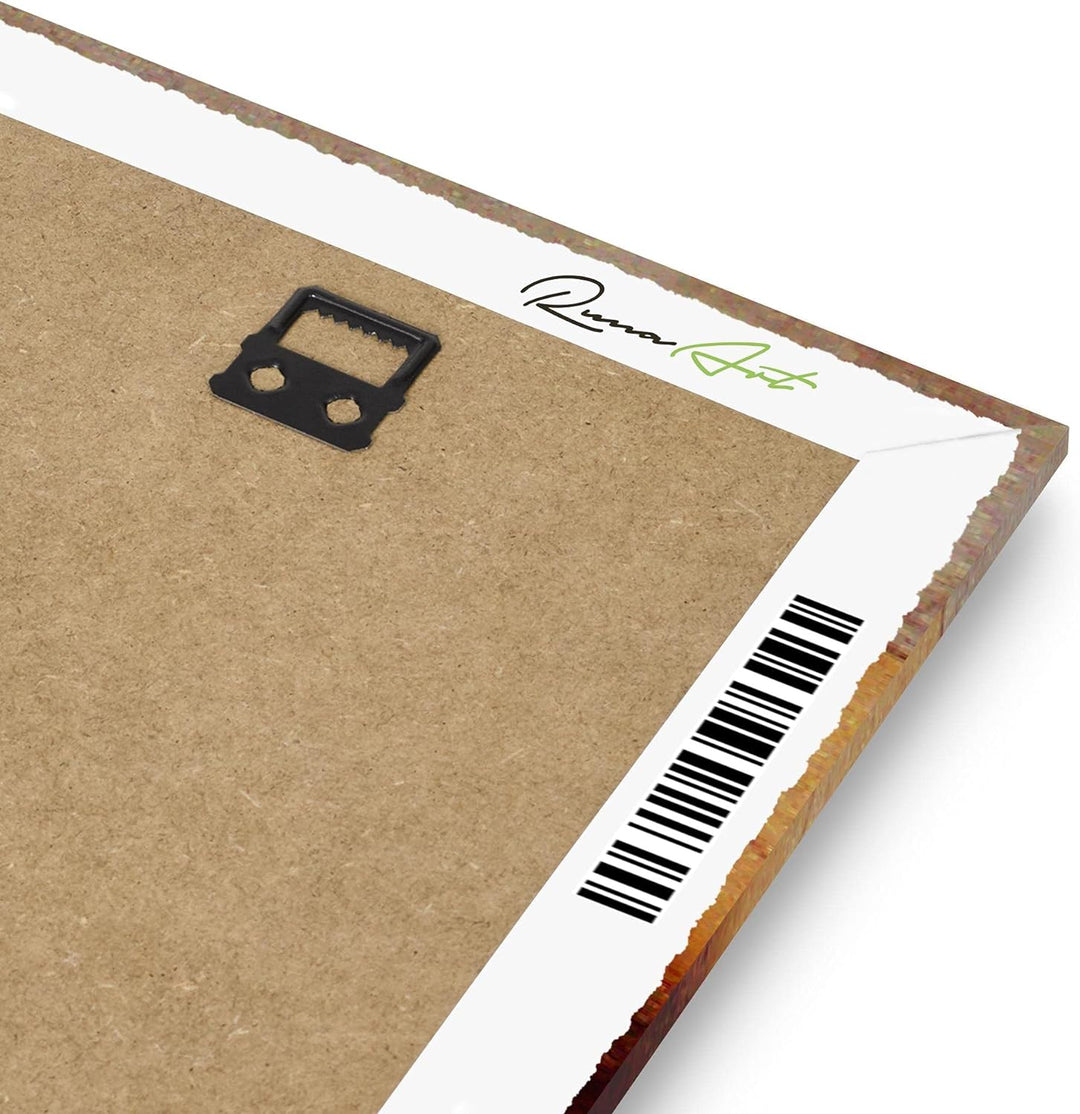 Runa Art Bild Modern Creation of Adam Michelangelo - Made in Germany - Wandbilder Hände Erschaffung