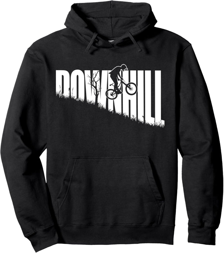 Downhill Mountainbike – Retro MTB Radfahren Reiten Pullover Hoodie