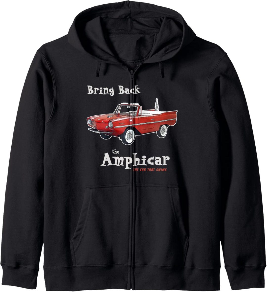 Bringen Sie das Amphicar zurück - das Auto, das schwimmt. Kapuzenjacke
