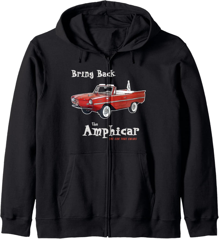 Bringen Sie das Amphicar zurück - das Auto, das schwimmt. Kapuzenjacke