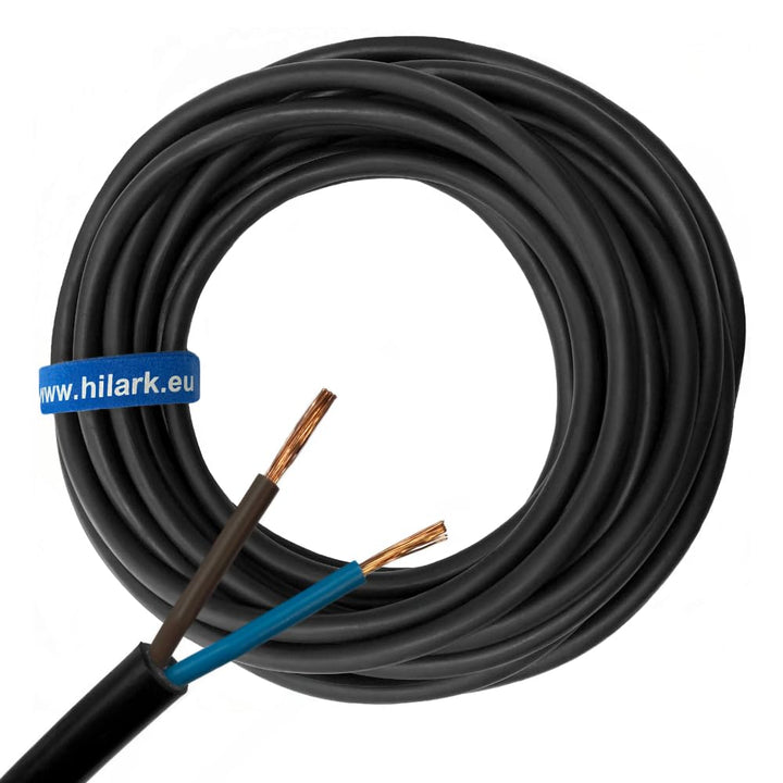 Hilark Gummikabel H07RN-F 2x1 mm² 150m schwarz 2x1 mm2 150m, 2x1 mm2 150m