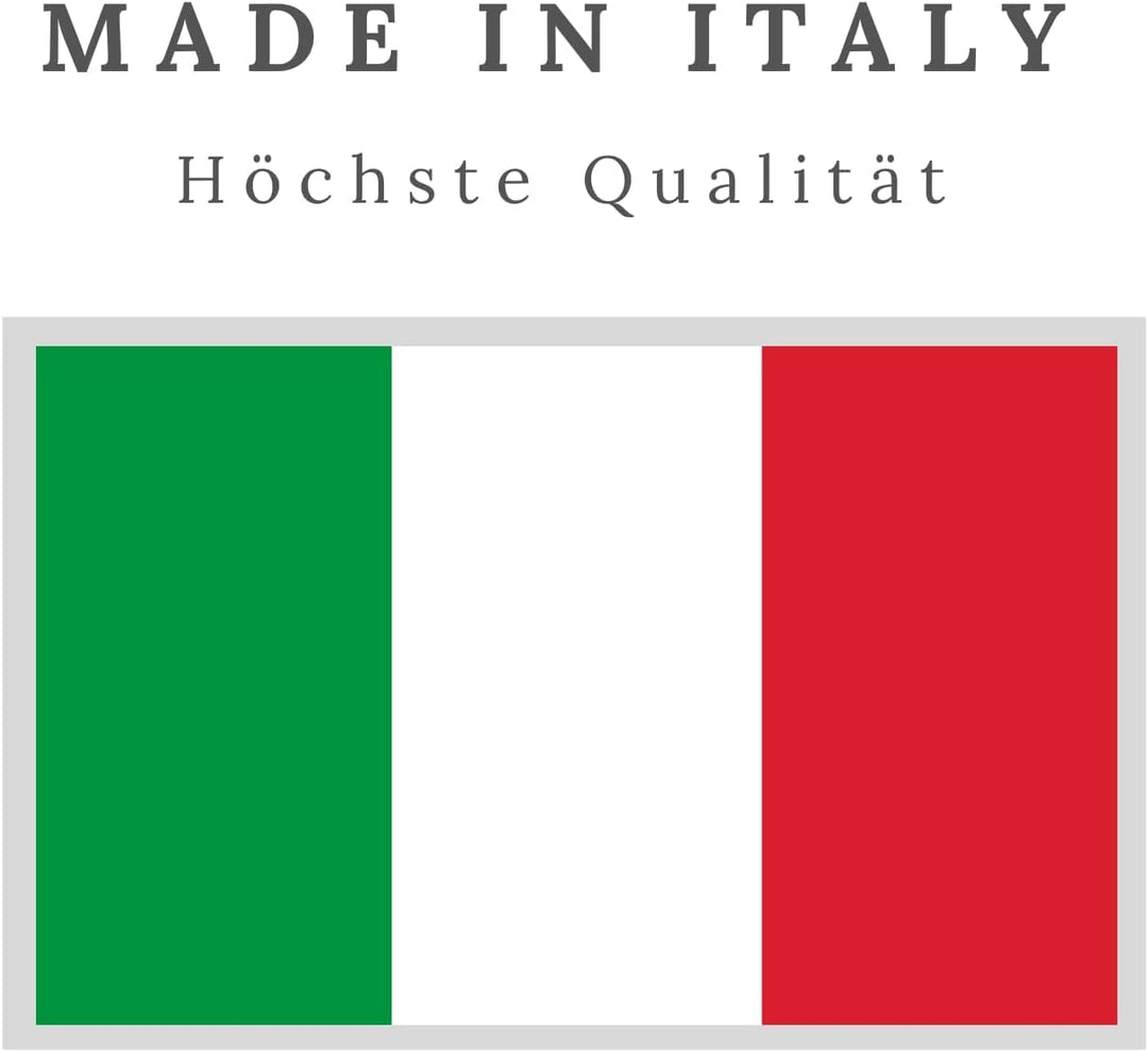 Frentree® Damen Echtleder Umhängetasche, Made in Italy, Crossbody Tasche Schultertasche mit silberne