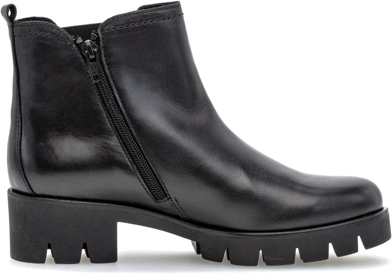 Gabor Damen Chelsea Boots, Frauen Stiefeletten,Wechselfussbett 36 EU Schwarz, 36 EU Schwarz