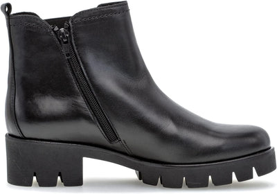 Gabor Damen Chelsea Boots, Frauen Stiefeletten,Wechselfussbett 37 EU Schwarz, 37 EU Schwarz