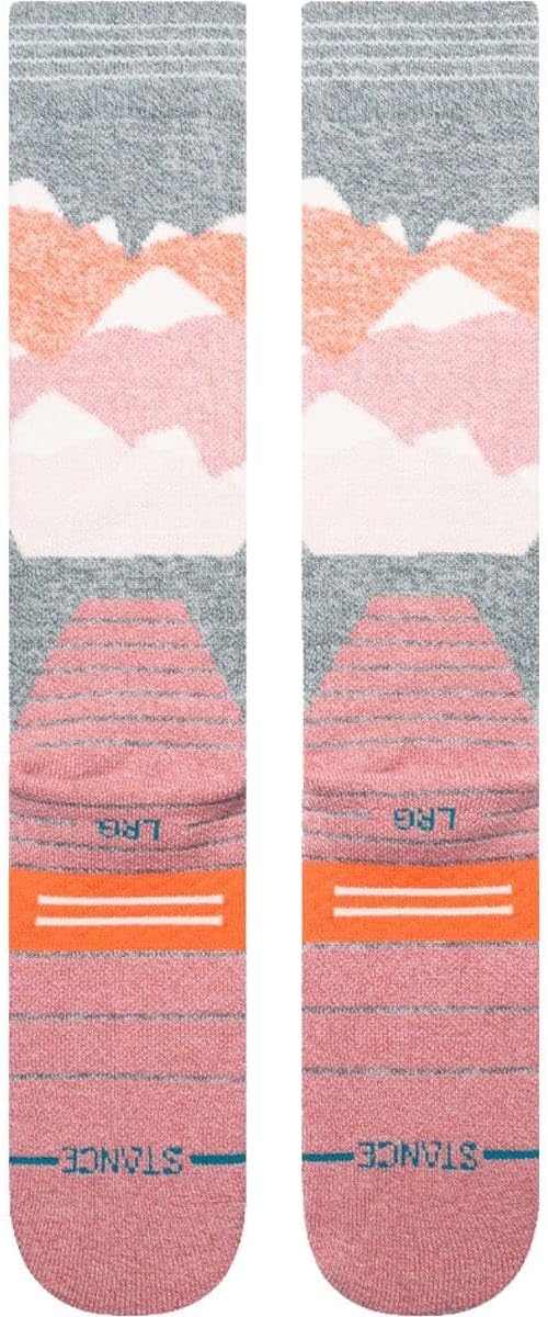 Stance Damen Lonely Peaks Socken Kniestrümpfe Sportsocken dustyrose M, dustyrose M