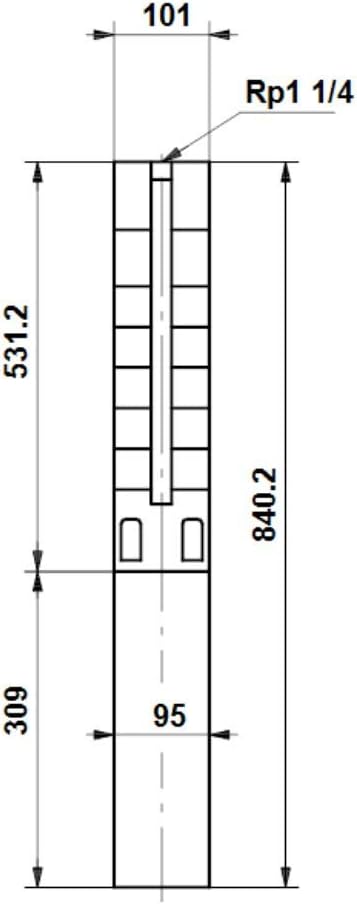 Grundfos SP – Pumpe SP 3 a-18 3 x 400 V 1,50hp 1.1/4 "