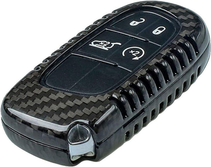 M.JVisun Echte Kohlefaser Abdeckung Fall Für Jeep Grand Cherokee SRT Cherokee Renegade Compass Auto