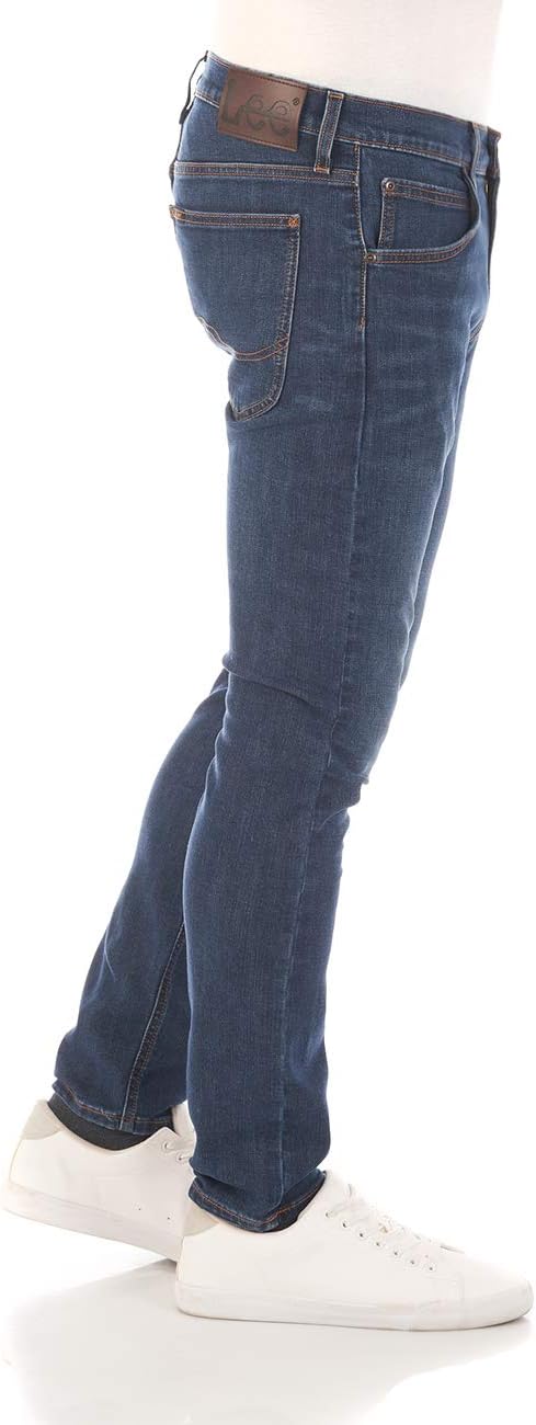 Lee Jeans Herren Stretch Slim Tapered Fit Luke Jeanshose Hose Denim Blau Schwarz Grau 30 31 32 33 34