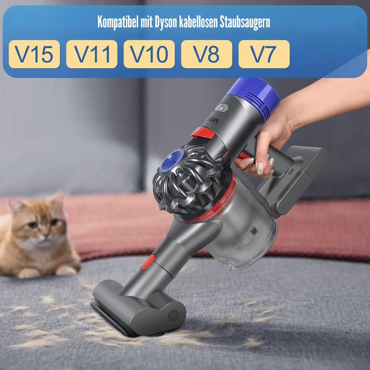 Mini Turbinendüse Kompatibel mit Dyson V7 V8 V10 V11 V15 Staubsaugern zur Reinigung von Matratzen, P