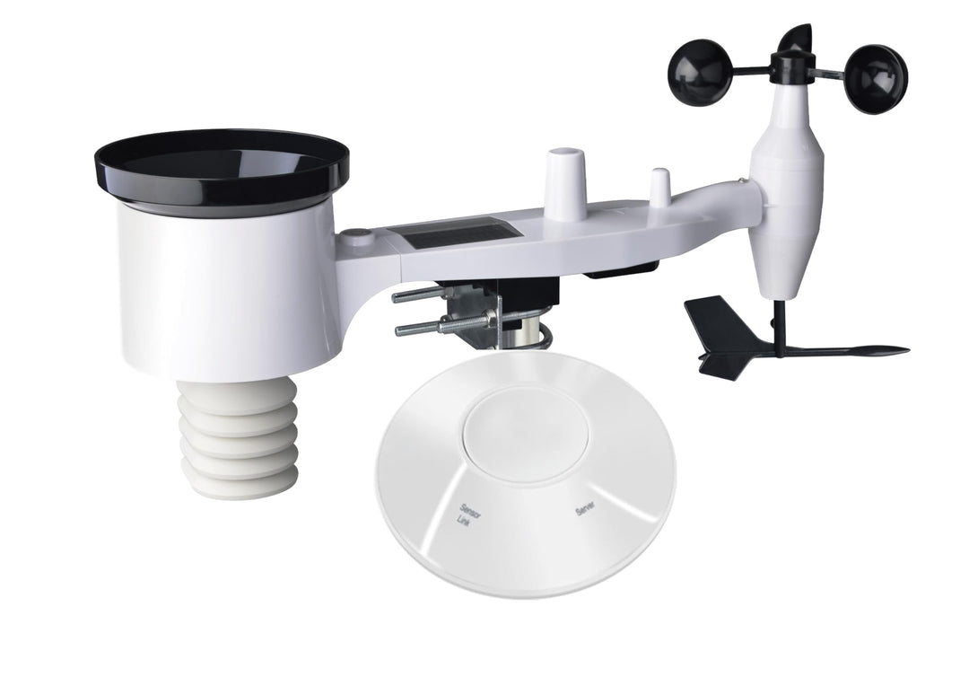 froggit DP2000 7-In-1 Wifi drahtlose Funkwetterstation mit Aussensensoren (T-Design)