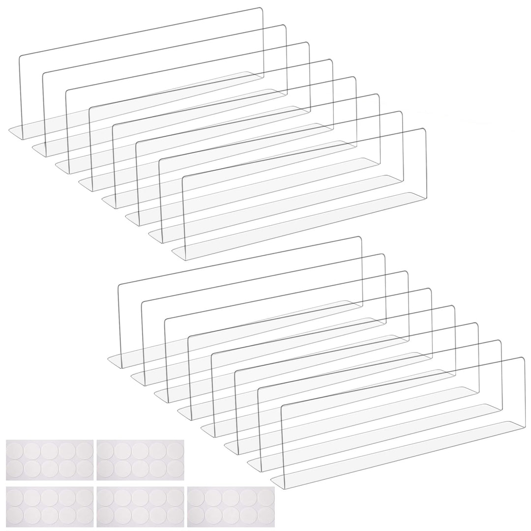 Spielzeugblocker Couch, 16x Spielzeugblocker für Möbel, 40x8x4cm Transparente Spielzeug-Blocker Unte