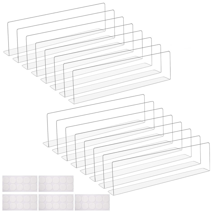 Spielzeugblocker Couch, 16x Spielzeugblocker für Möbel, 40x8x4cm Transparente Spielzeug-Blocker Unte