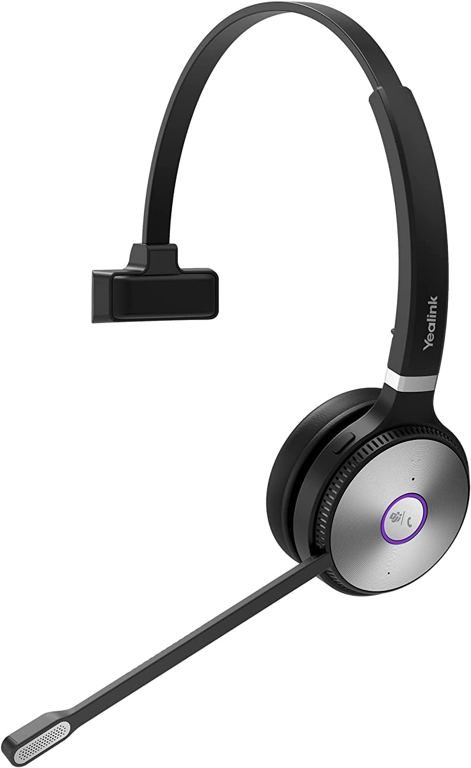 Yealink WH62 Mono DECT Wireless Headset Teams, schwarz WH62 Mono Teams, WH62 Mono Teams