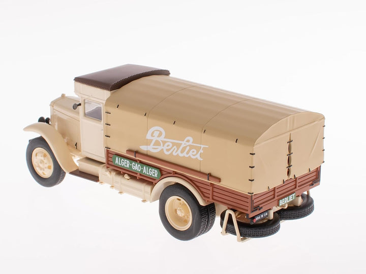 OPO 10 - LKW 1:43 kompatibel mit Berliet GVL 28 Diesel Algier-Gao-Alger 1932 - BER47