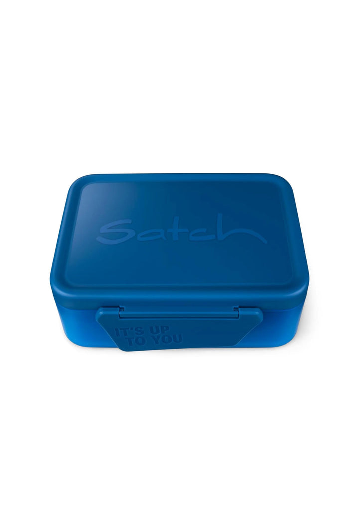 Satch Brotdose mit Trennfach, BPA-frei, Spülmaschinenfest Blau Blau One Size, Blau One Size