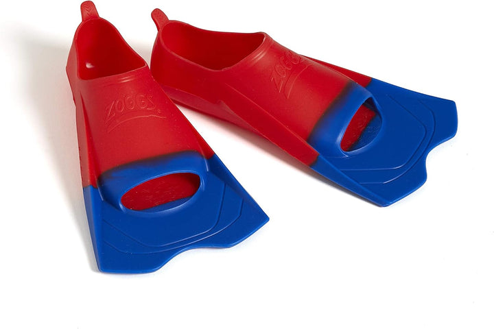 Zoggs Unisex Ultra Flossen schwimmtraining (EU33-34/ UK1-2) blau/rot, (EU33-34/ UK1-2) blau/rot