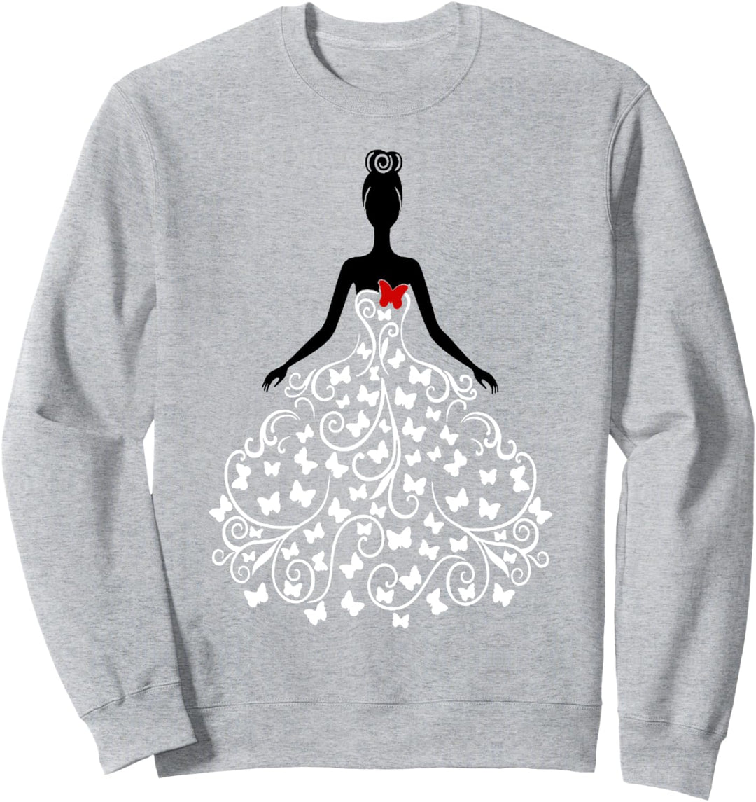 Schmetterlingsprinzessin Sweatshirt