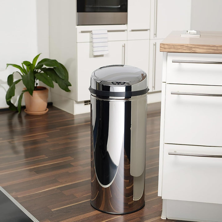 Echtwerk Abfalleimer, Mülleimer mit Sensor, Touchless Abfalleimer, elektrischer Müllbehälter, Infrar