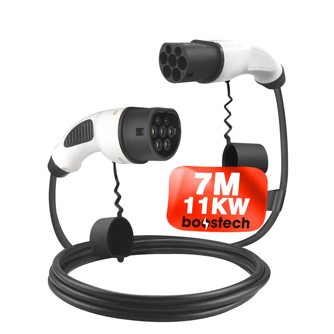Typ 2 Ladekabel 11-22 kW [5-7m] 3-Phasig für E Hybrid - und Elektrofahrzeuge mit Typ 2 Ladekabel Ste