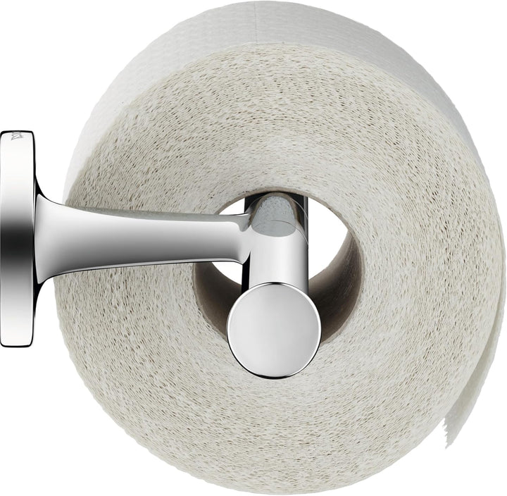 Duravit Papierrollenhalter Starck T, für 2 Rollen, Wandmontage, Chrom ohne Deckel für 2 Rollen Chrom