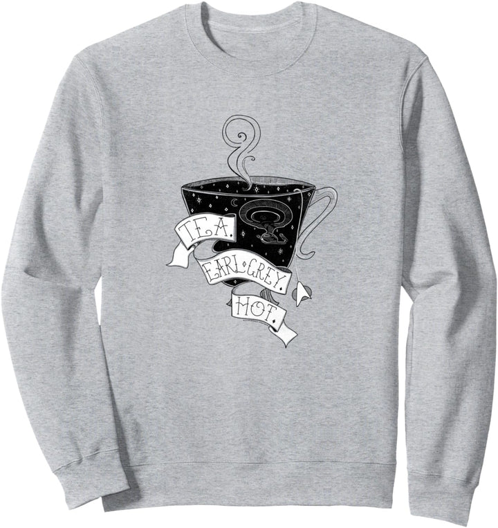 Star Trek Next Generation Earl Grey Drawing Sweatshirt