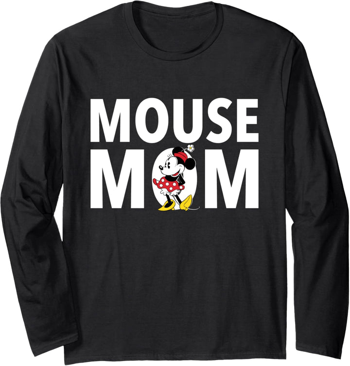 Disney Minnie Mouse Mom Langarmshirt