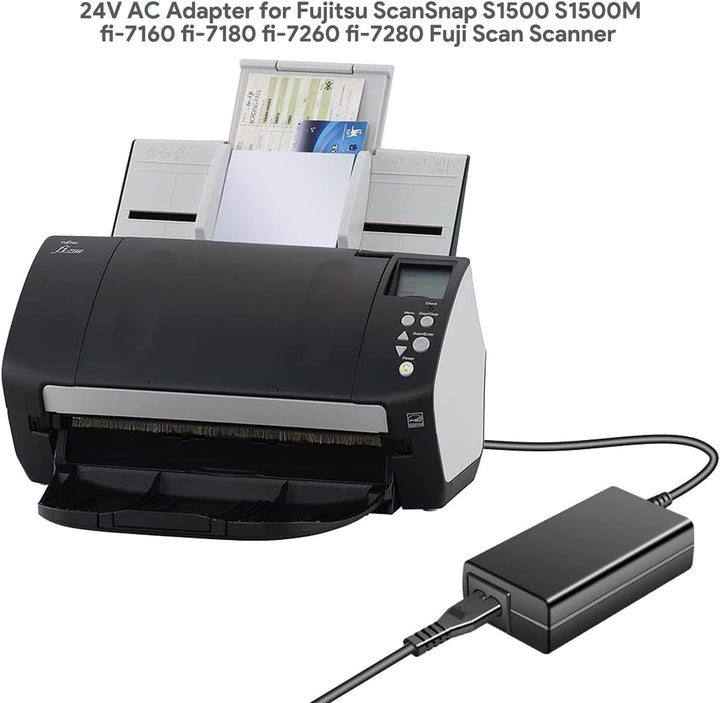 KFD 24V Netzteil Ladegerät für Fujitsu ScanSnap S1500 S1500M PA03586-B015 Ladekabel Fuji Scan Scanne