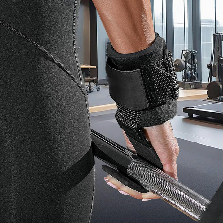 Fitness Zughilfen für Krafttraining, Powerlifting Zughaken, Gewichtheben Haken für Männer &amp; Frauen,
