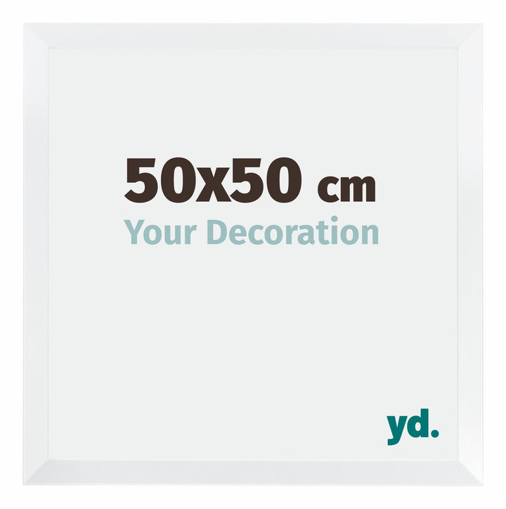 yd. Your Decoration - Bilderrahmen 50,00x50,00 cm - Bilderrahmen aus MDF mit Acrylglas - Antireflex