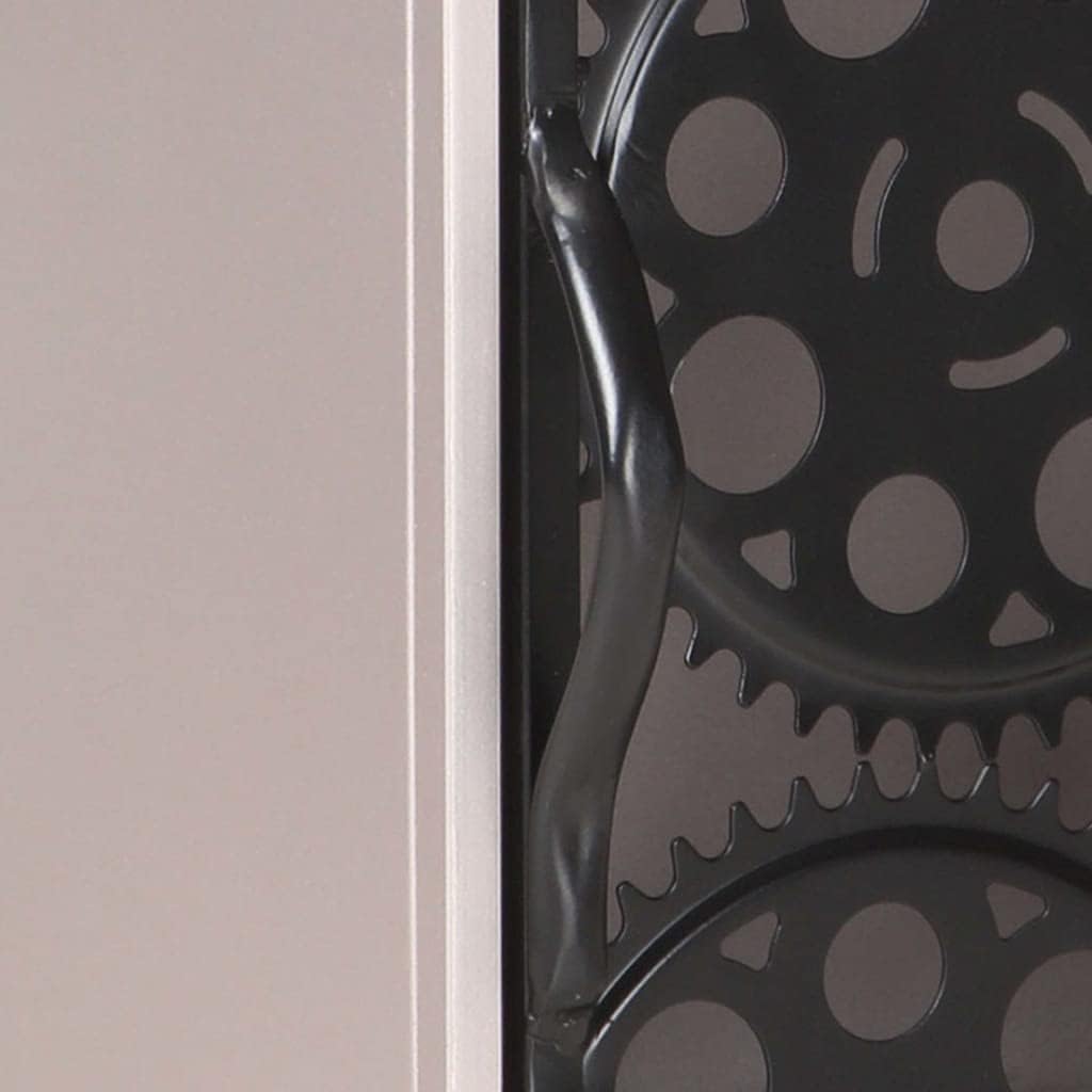 vidaXL Raues Mangoholz Nachttisch mit 1 Tür 1 Schublade Nachtschrank Nachtkonsole Nachtkommode Schla