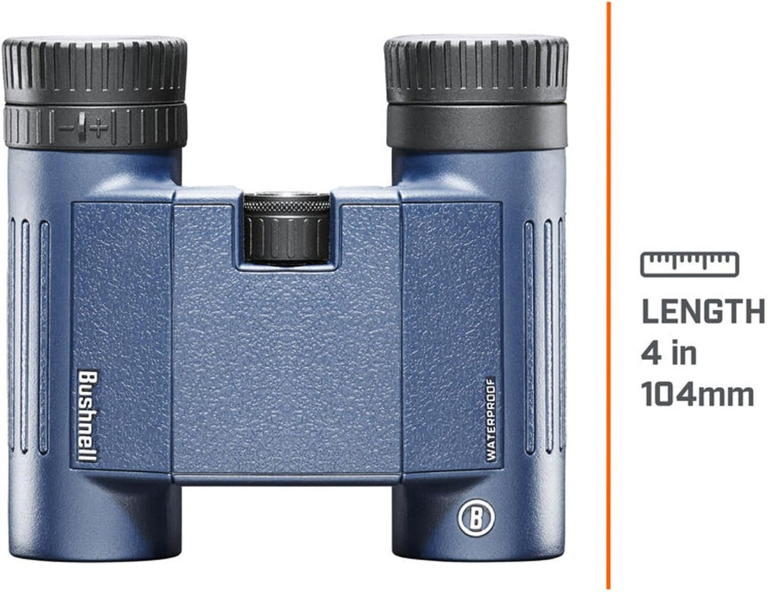 Bushnell - H2O 2 - Fernglas - 12x25 Dunkelblaues - Dachkant - Voll multivergütet - Wasserdicht/Besch
