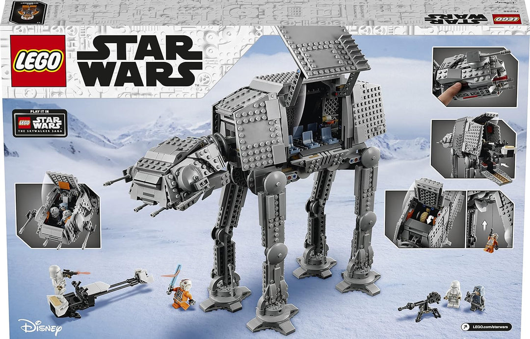 LEGO 75288 Star Wars at-at, Walker-Spielzeug, Set zum 40. Jubiläum für Kinder, Jungen und Mädchen, u