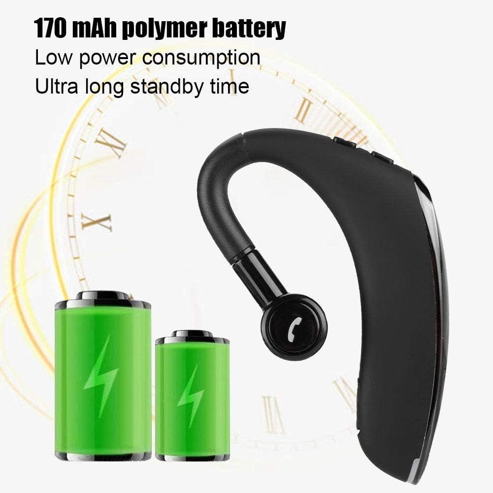 Zerone Drahtloser Bluetooth 5.0 Headset Stereo-Freisprechkopfhörer F900 Business-Kopfhörer mit Mikro
