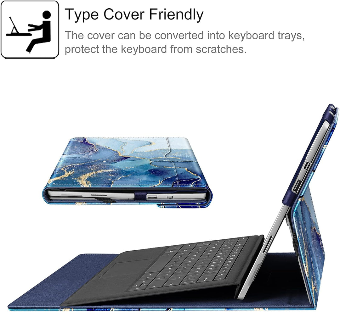 Fintie Hülle für Microsoft Surface Pro 7 Plus, Surface Pro 7, Surface Pro 6, Pro 5, Pro 4, Pro 3 - P