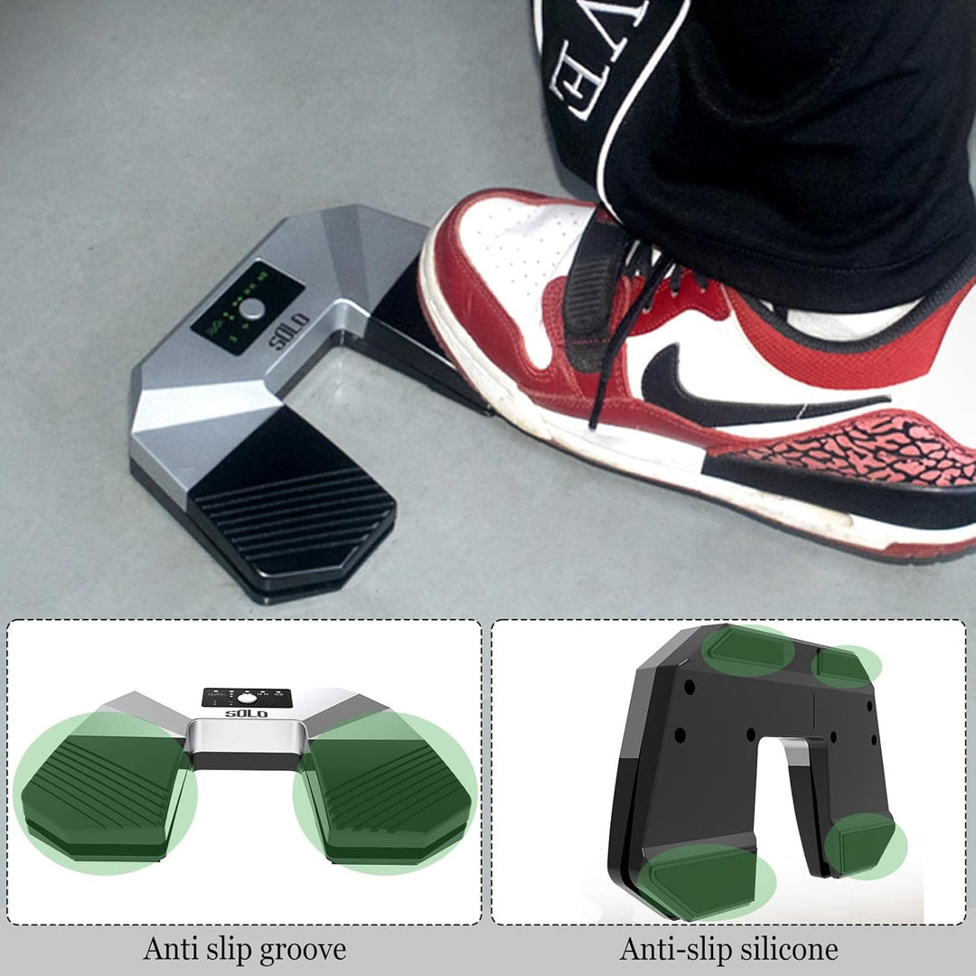 Bluetooth Page Turner Pedal,Bluetooth Fussschalter,Drahtloser Page Turner,Geräuschloses Fusspedal zu
