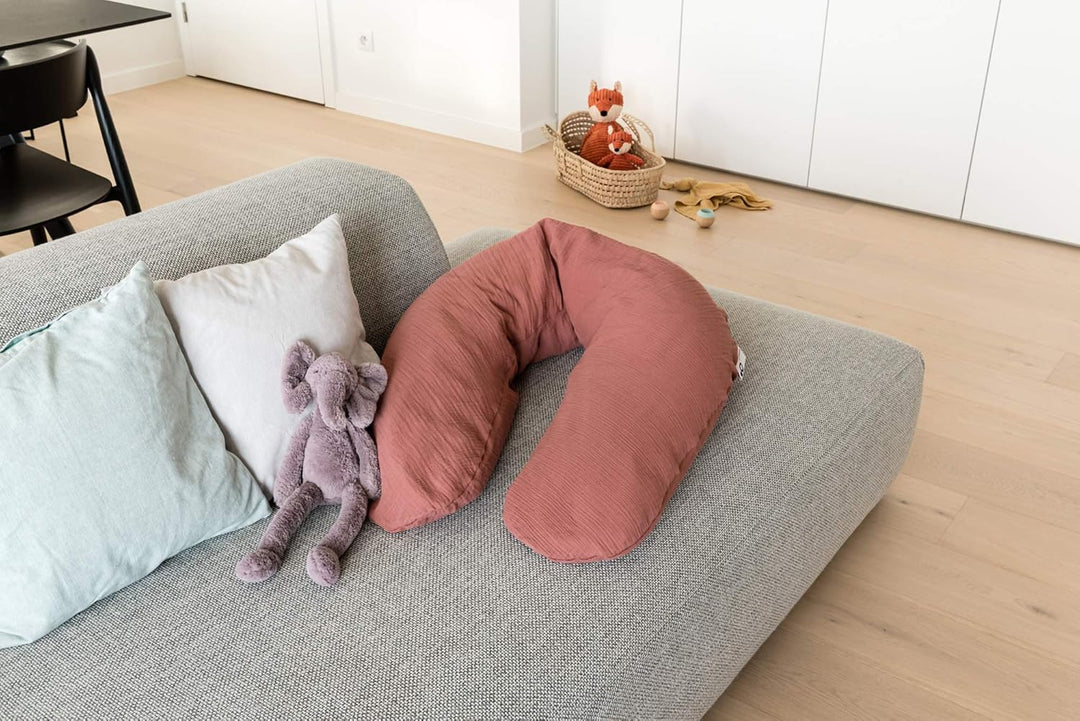 Doomoo Basics – Comfy Big Cover Tetra Stillkissenbezug 190 cm – Stillkissenbezug für das Grösste Uns