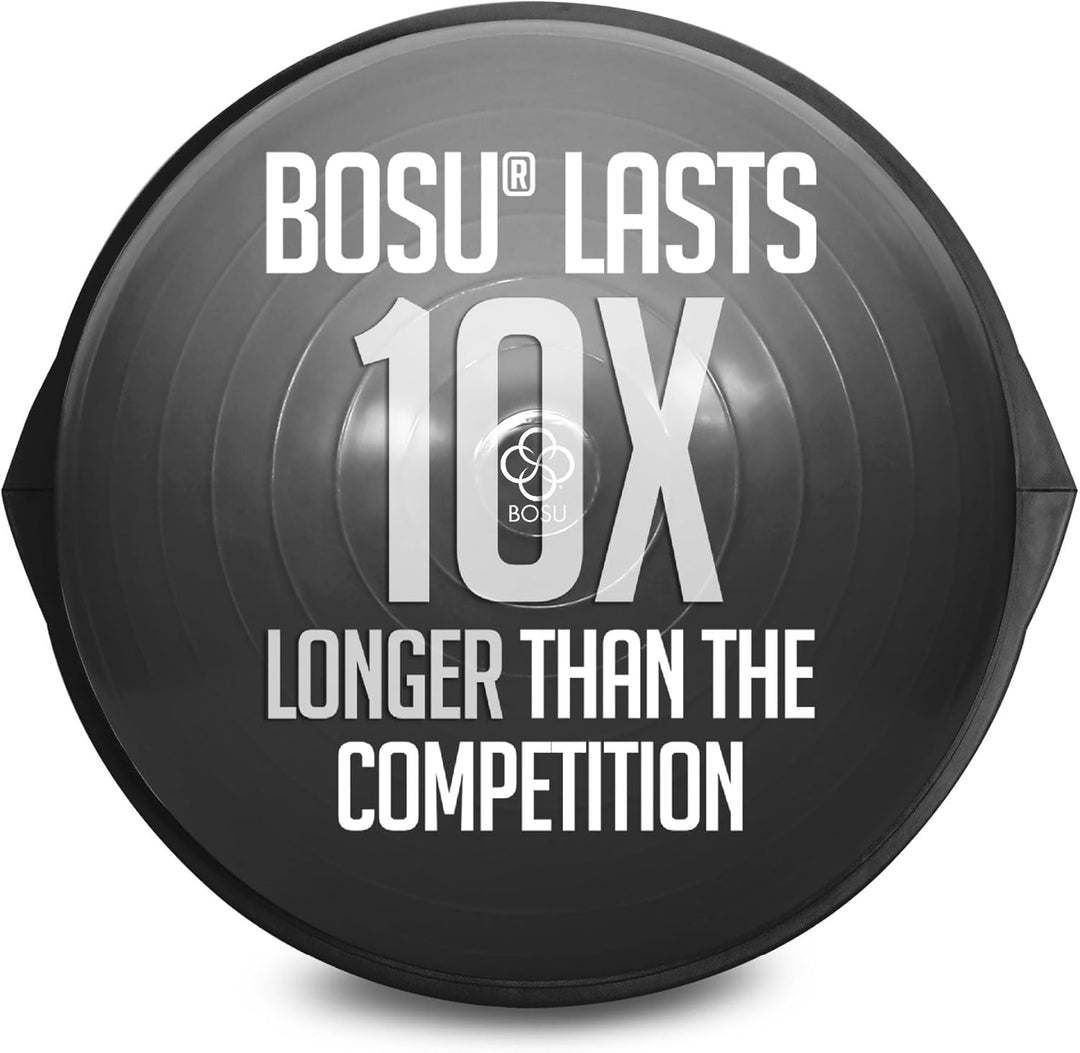 BOSU Pro Multifunktionaler Trainingsball für Zuhause, Fitnessstudio, Ganzkörper-Balance, Krafttraine