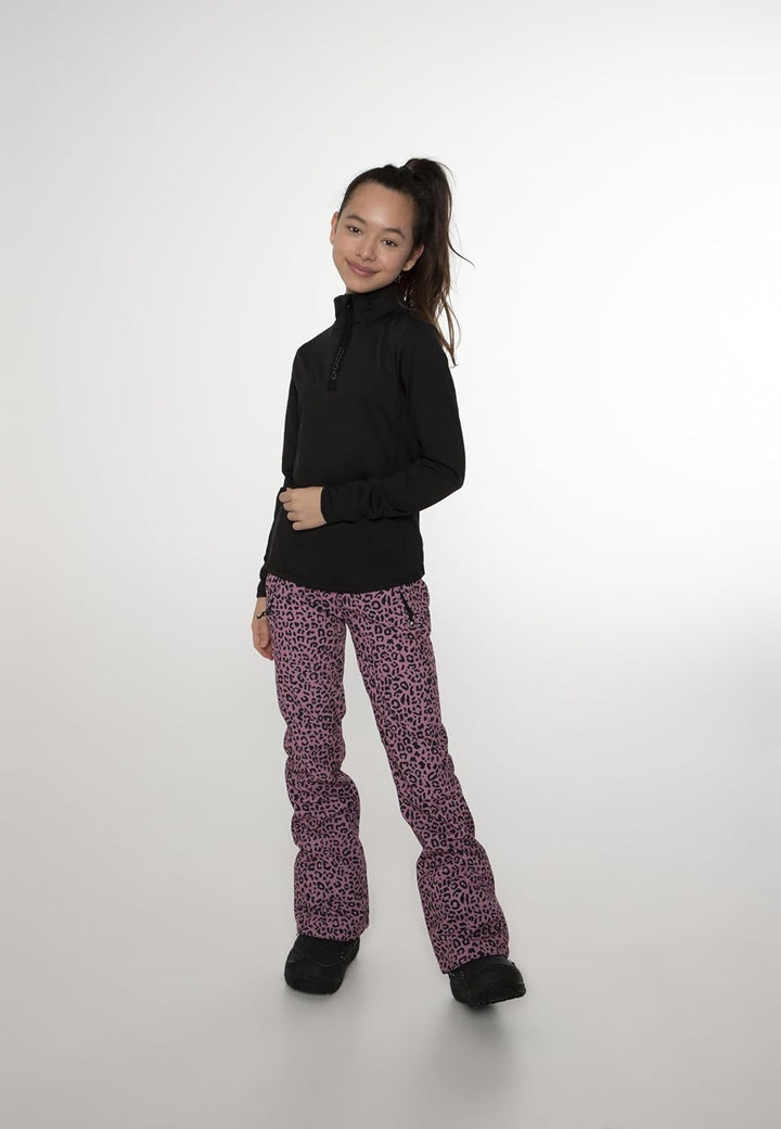 Protest Mädchen 1/4-reissverschluss FABRIZOY JR XXS True Black, XXS True Black
