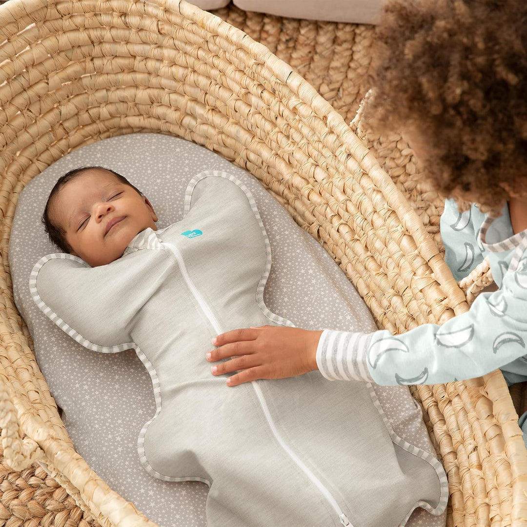 Love To Dream Pucksack Baby, Mittel (6-8,5kg), Idealer Stoff für Moderate Temperaturen (20-24°C), Ar