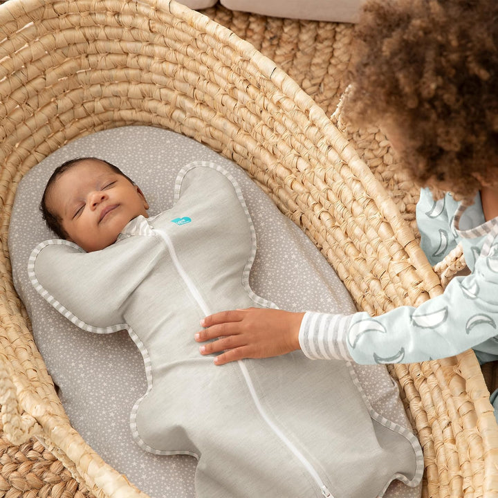 Love To Dream Pucksack Baby, Mittel (6-8,5kg), Idealer Stoff für Moderate Temperaturen (20-24°C), Ar