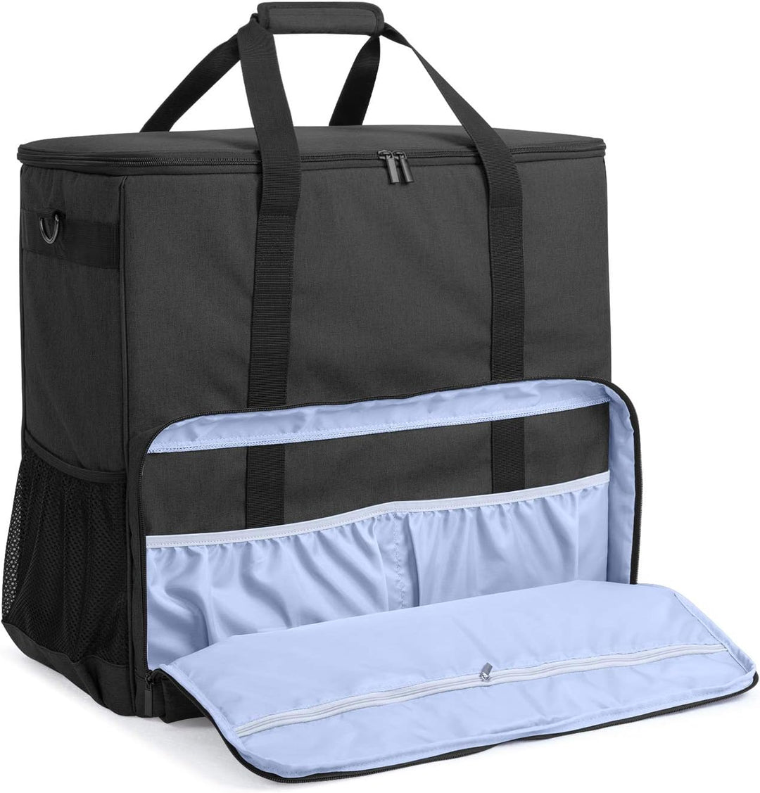 CURMIO Reisetasche für Desktop Computer, Tragetasche für Computer PC-Gehäuse, Tastatur, Kabel usw, P