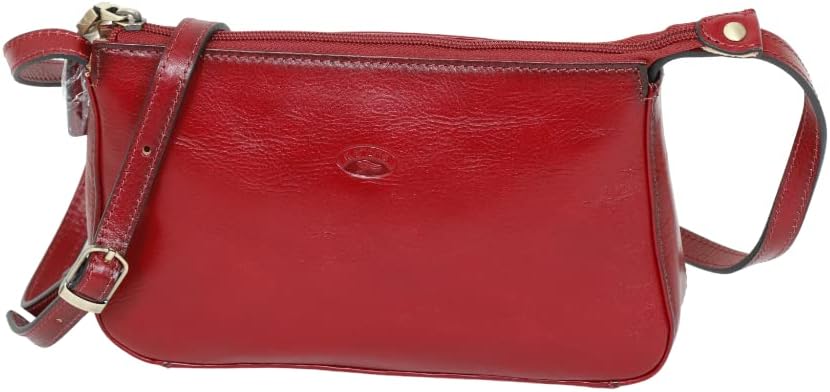 Katana Umhängetasche aus Rindsleder Collet K 82511 Rot, Rot
