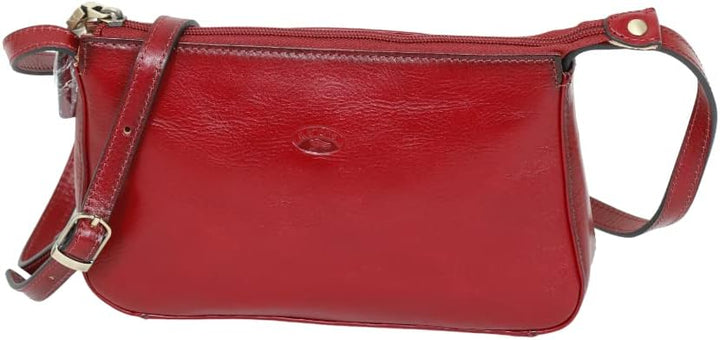 Katana Umhängetasche aus Rindsleder Collet K 82511 Rot, Rot