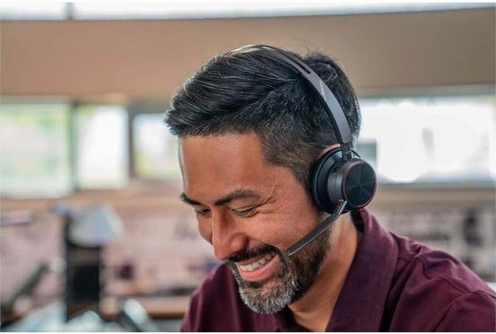 HP Poly Voyager Focus 2 USB-C Headset + USB-C/A Adapter