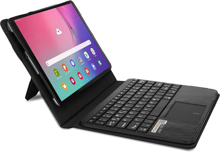 MQ für Galaxy Tab A 10.1 2019 - Bluetooth Tastatur Tasche mit Touchpad für Samsung Galaxy Tab A 10.1